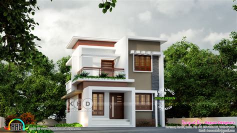 3 bedroom flat roof house architecture - Kerala Home Design and Floor Plans - 9K+ Dream Houses