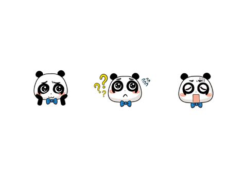 Panda Expression by Rita Yuan for PP Design on Dribbble