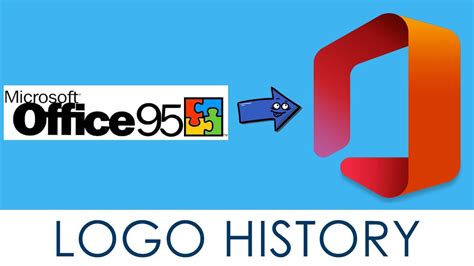 Microsoft Office logo, symbol | history and evolution - YouTube