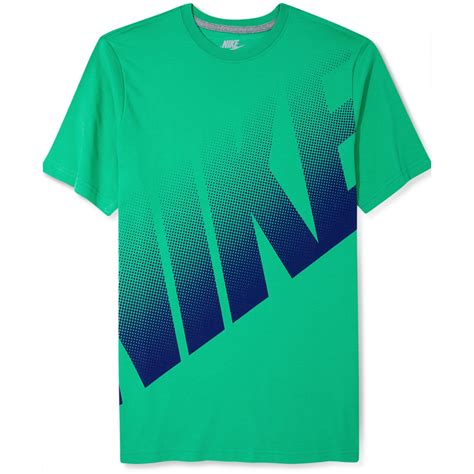 Nike Big Dot Logo Tshirt in Green for Men | Lyst