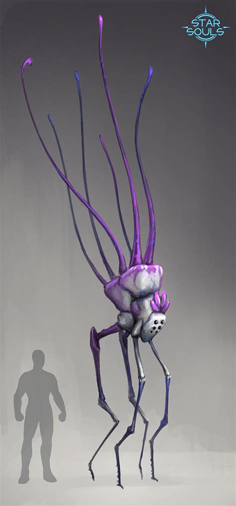 Hive Character Concept 01 by LeonovichDmitriy | Alien concept art, Alien creatures, Alien concept