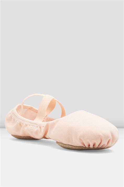 Ladies Performa Stretch Canvas Ballet Shoes, Theatrical Pink | BLOCH UK