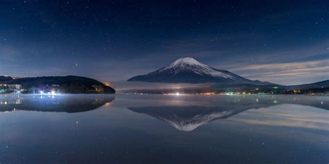 Night Mount Fuji Wallpapers - Top Free Night Mount Fuji Backgrounds - WallpaperAccess