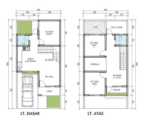 Denah Rumah 2 Lantai Yang Memaksimalkan Ruangan - Voyer Design