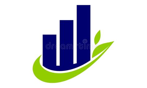 Business Growth Logo Design Template Stock Vector - Illustration of graph, leaf: 106477040