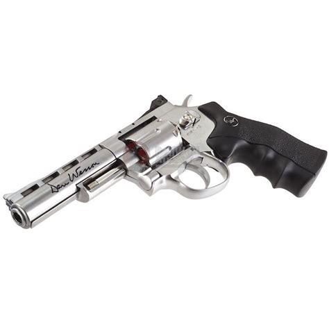 Dan Wesson Airsoft Revolver 4" Silver