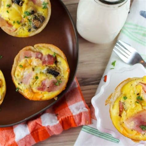 Mini Bacon and Egg Pies - The Food Hussy