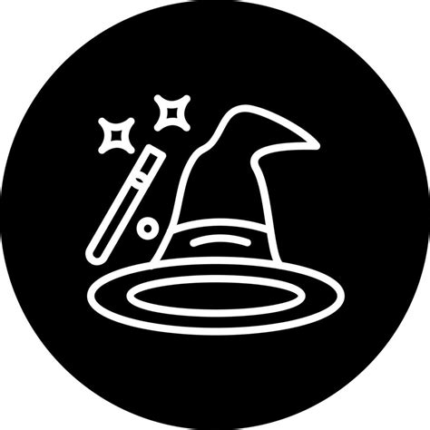 Wizard Hat Vector Icon 15792172 Vector Art at Vecteezy