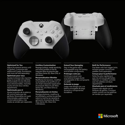 Microsoft Elite Series 2 Core Wireless Controller for Xbox One, Xbox ...