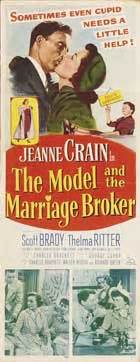 The Model and the Marriage Broker Movie Posters From Movie Poster Shop