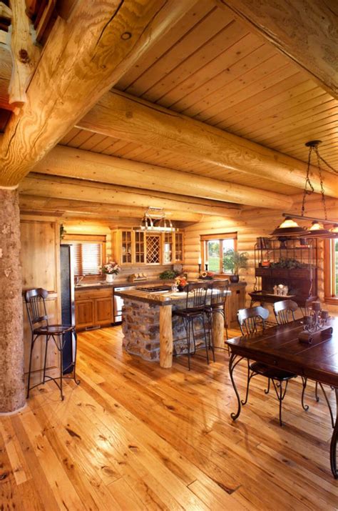 Interiors | Yellowstone Log Homes