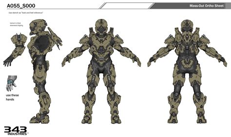 Here's A Ton Of Concept Art From Halo 5 | Concept art, Concept art world, Halo armor