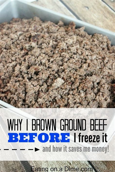 Can You Freeze Cooked Ground Beef Previously Frozen - Beef Poster