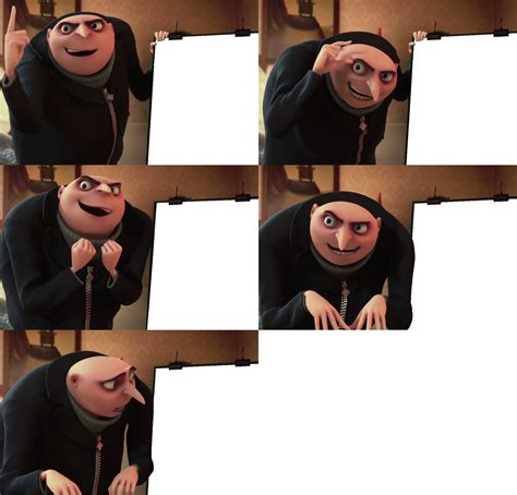 Gru Meme Template Generator