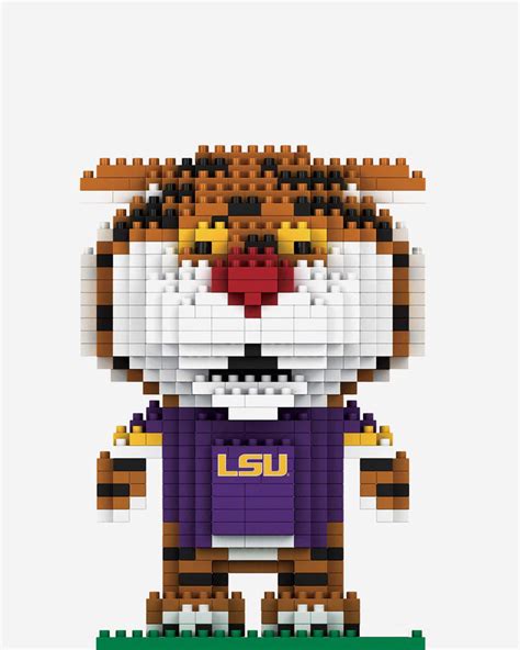 Mike the Tiger LSU Tigers BRXLZ Mascot FOCO