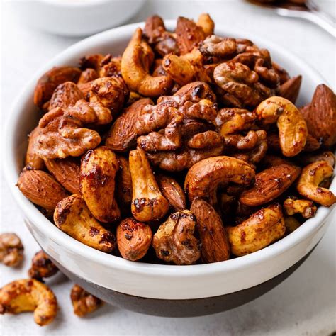 Honey Roasted Nuts (Cashews, Almonds & Walnuts) - Paleo Grubs