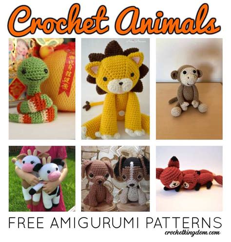 free crochet animal patterns Archives ⋆ Crochet Kingdom (196 free ...