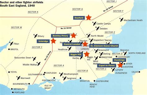 Detailed Map - Battle of Britain Tours