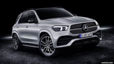 2020 Mercedes-Benz GLE AMG Line (Color: Iridium Silver) - Front Three ...