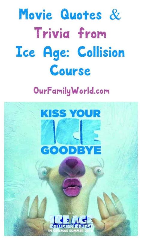 Our Favorite Ice Age: Collision Course Trivia and Quotes [with videos ...