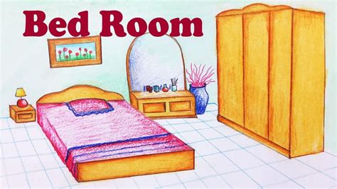 How To Draw A Bedroom Step By Step Easy - Bedroom Poster