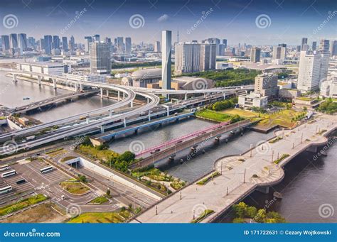 View on Odaiba Cityscape Tokyo , Japan Editorial Photo - Image of japanese, odaiba: 171722631