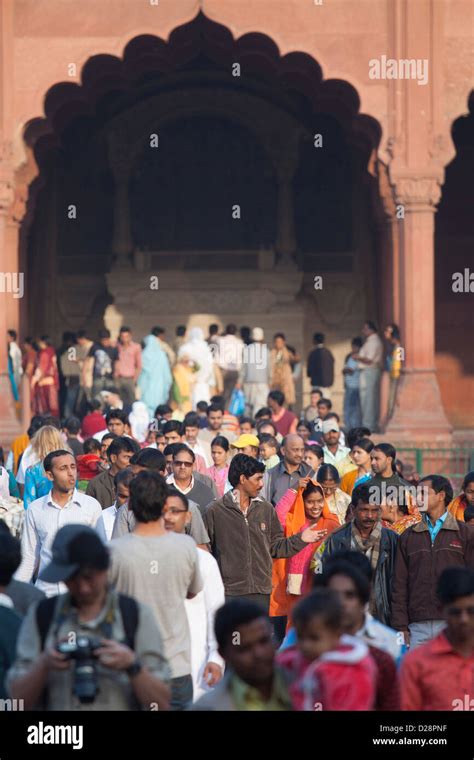 Inside the Red Fort, Delhi, India Stock Photo - Alamy