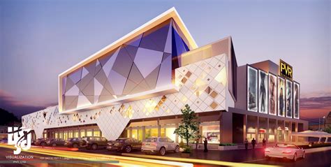 Exterior Shopping Mall Facade Design