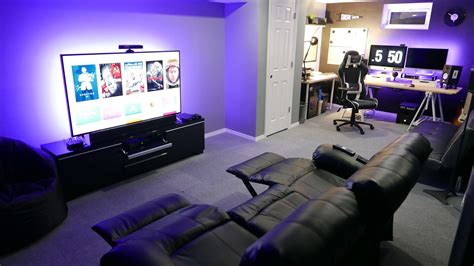 20+ Man Cave Gaming Room Ideas - DECOOMO