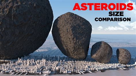 How Big are Asteroids? This Video Will Show You