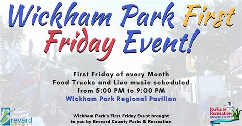 Wickham Park's First Friday Event! | Space Coast Event Calendar