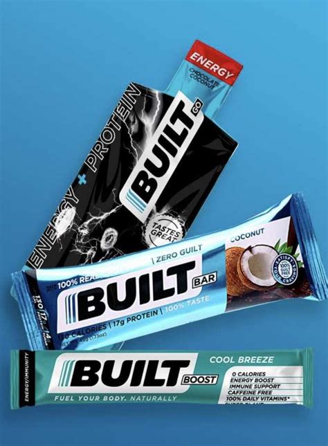 Built Protein and Energy Bar - Pound Dropper