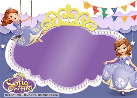 8+ Sofia The First Birthday Invitation Templates | Sofia birthday invitation, Princess sofia ...