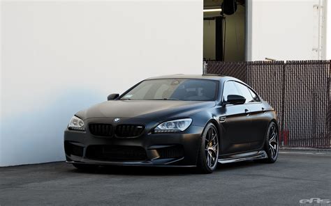 Frozen Black BMW M6 Gran Coupe by EAS | Bmw m6, Bmw, Bmw cars