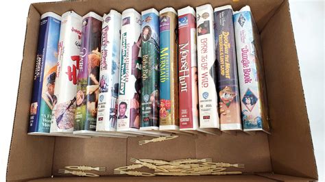 Sold Price: (11) Vintage VHS Tapes, Disney, Warner Bros - September 6 ...