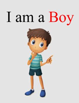 I am a boy by Tashique Dais | TPT