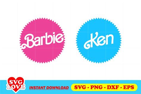 Barbie And Ken SVG - Gravectory