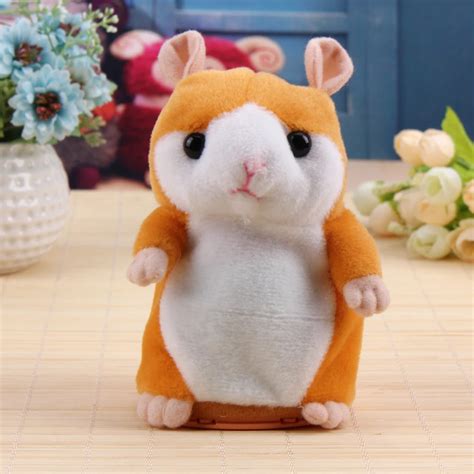 Aliexpress.com : Buy Kawaii Talking Hamster Baby Plush Toy Sound Record Speak Talking Hamster ...