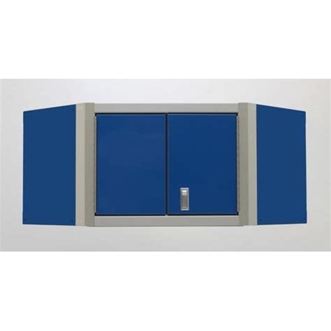 Blue Wall Corner Cabinet for Trailer - Moduline