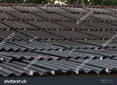 Old Zinc Roof Tile Texture Stock Photo 741115552 | Shutterstock