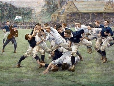 First England Scotland Game 1871