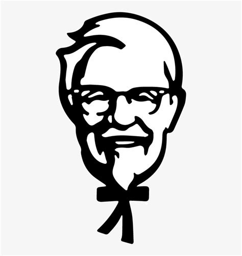 Colonel Sanders, Who's Face Is Also A Brand Identity - Kfc Logo Transparent PNG - 1024x1024 ...