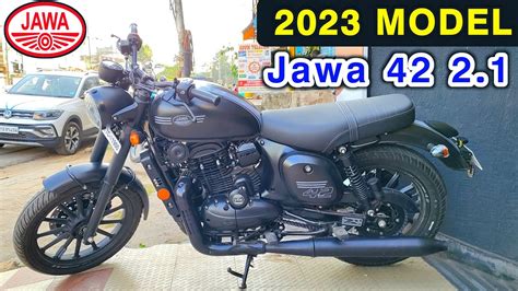 Jawa 42 2.1 | 2023 New Model Jawa 42 2.1 Bs6 Black Colour On Road Price Details Review Video ...