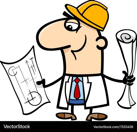 Engineer cartoon Royalty Free Vector Image - VectorStock