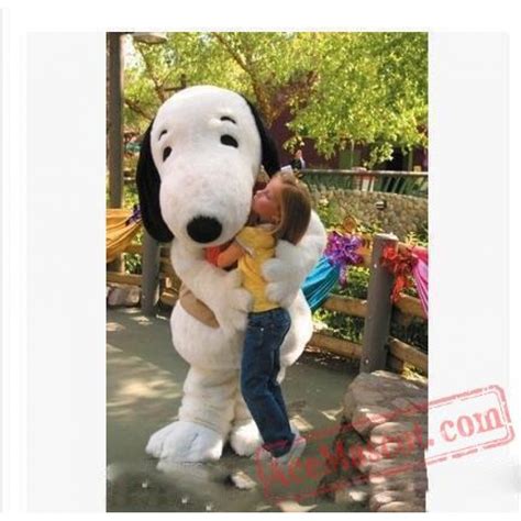 Adult Snoopy Dog Mascot Costume