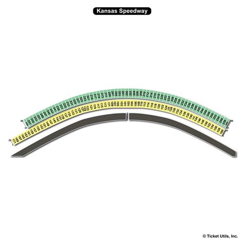 Kansas Speedway Seating Map - Smyrna Beach Florida Map