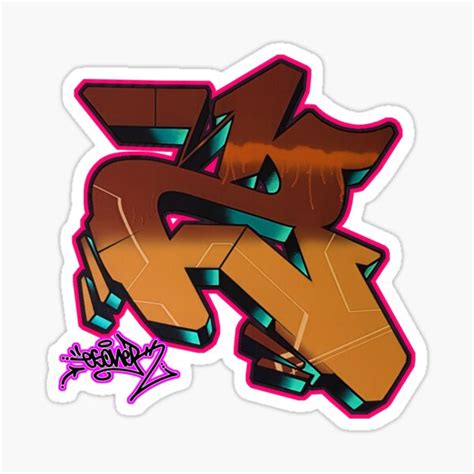 "LETTER Z BY ESONE URBAN GRAFFITI STREET STYLE " Sticker for Sale by GraffitiBomberZ | Redbubble