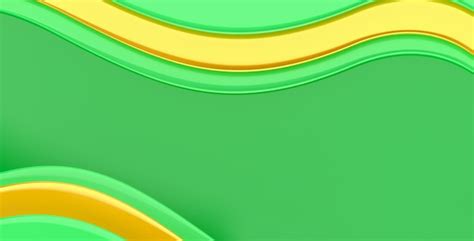 Premium Photo | Green abstract 3d image