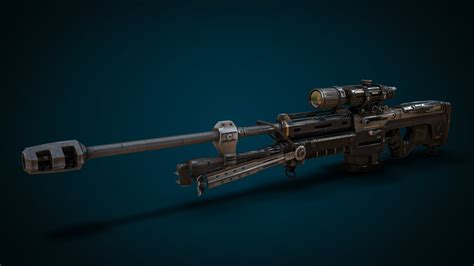 Halo: Reach Sniper Rifle by XInfectionX on DeviantArt