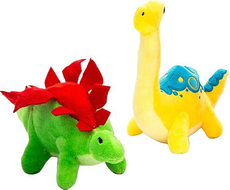 Play-act | Dinosaur Cave Plush Toys, 6 Pack